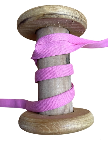 Jerseyschrägband 2-mal gefalzt - Rosa